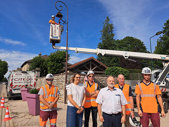 Rénovation de l’éclairage public de RIOZ pour l’amélioration de sa qualité et la réduction des coûts énergétiques
