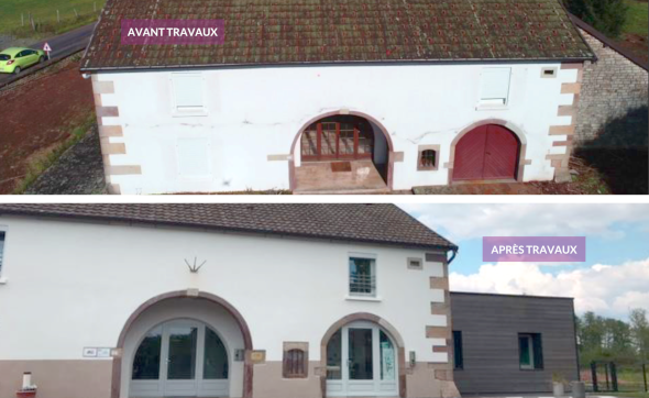 Aménagement d’un bâtiment en nouveau complexe micro-crèche et mairie à FRANCHEVELLE