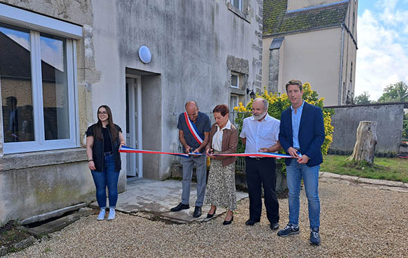 Le syndicat accompagne la commune de Vereux pour des travaux de maîtrise de l’énergie