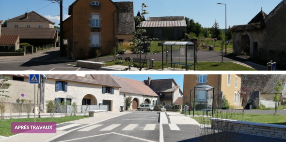 Aménagement esthétique du réseau concédé d’électricité 
sur la commune de VELLECLAIRE
